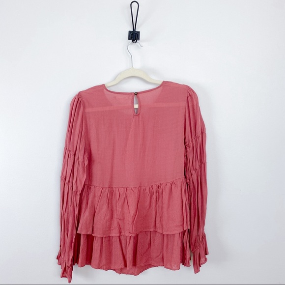 Taylor & Sage Ruffle Layered Blouse - Picture 8 of 8